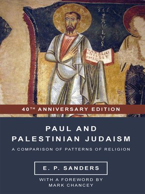 cover image of Paul and Palestinian Judaism